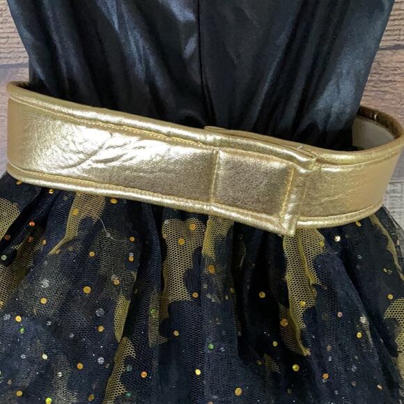 Rubie's Batgirl Batman Black Dress Tulle Skirt Halloween Costume Size Small - Picture 8 of 11